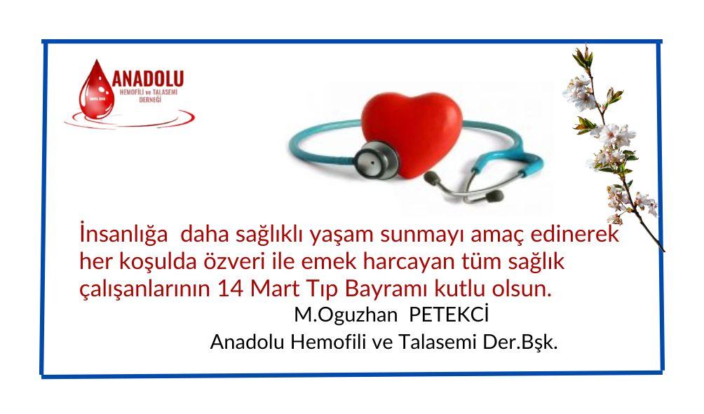 14 MART TIP BAYRAMI KUTLU OLSUN
