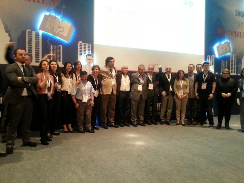 11.ULUSLARARASI TÜRKİYE HEMOFİLİ KONGRESİNE KATILDIK