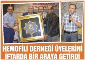 İFTAR YEMEĞİMİZİ  ONURLANDIRANLAR
